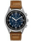 Фото #1 товара Часы Citizen Eco-Drive Brown Leather 42mm