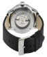 Часы Gevril Vaughn Black Leather Watch