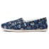 TOMS Alpargata Cozy Menorah Graphic Slip On Womens Blue Flats Casual 10017547T 10, 10 B - фото #3