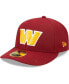 ფოტო #4 პროდუქტის Men's Burgundy Washington Commanders Omaha Low Profile 59FIFTY Fitted Hat