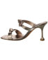 Alexandre Birman Clarita Square Flare 85 Leather Sandal Women's