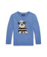 ფოტო #2 პროდუქტის Toddler and Little Boys Dog-Intarsia Cotton Sweater