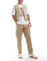 Фото #1 товара Jack & Jones karl loose fit cargo trouser in beige