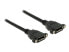 Delock 0.5m F-F - DisplayPort - DisplayPort - Female - Female - 1920 x 1080 pixels - Black