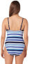 Фото #2 товара Amoressa Women’s 183787 Calypso Bandeau Neckline One Piece Swimsuit Size 12