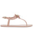 Фото #2 товара Jelynn Beaded Flower Embellished Thong Sandals