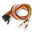 Фото #4 товара Grove - a set of 5 wires 4-pin 2mm - female wires 2.54mm/30cm