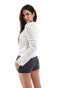 Фото #4 товара Threadbare knitted top in cream