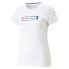 Фото #1 товара Puma Bmw Mms Statement Graphic Crew Neck Short Sleeve T-Shirt Womens White Casua