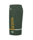 Men's Green Green Bay Packers Combine Authentic Rusher Training Shorts