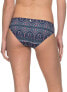 Фото #2 товара Roxy Women's 242936 Strappy Love Racerback Bikini Bottom Blue Swimsuit Size XS