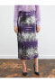 Фото #7 товара Юбка женская Koton - Миди юбка с паетками и блестками