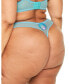 ფოტო #2 პროდუქტის Plus Size Alyshia Thong Panty