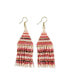 Lexie Luxe Beaded Fringe Earrings