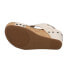 Фото #5 товара Corkys Tiffanee Studded Wedge Womens Off White Casual Sandals 41-0266-IVRY