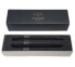Parker 2093215 - Ballpoint pen + Fountain pen - Blue - Medium - 1 mm - Black,Silver - Brass