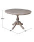 Фото #5 товара 36" Round Top Pedestal Table with 12" Leaf