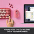 Фото #3 товара Logitech POP Keys Mechanische kabellose Tastatur mit anpassbaren Emoji-Tasten, Bluetooth oder USB, langlebiges, kompaktes Design Pink
