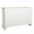 Sideboard Alexandra House Living White Paolownia wood MDF Wood 40 x 80 x 124 cm