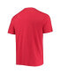 ფოტო #4 პროდუქტის Men's Red Washington Capitals Richmond Wordmark T-shirt