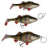 SAVAGE GEAR 4D Perch Shad Slow Sinking Soft Lure 175 mm 75g