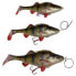 Фото #1 товара SAVAGE GEAR 4D Perch Shad Slow Sinking Soft Lure 75g 175 mm