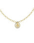 Фото #2 товара Modern Gold Plated Knot You Necklace JUBN04056JWYGT/U