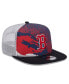 Фото #2 товара Men's Navy Boston Red Sox Court Sport 9FIFTY Snapback Hat