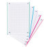 OXFORD HAMELIN 4 Ring Binder A4+ Extra Hard Cover Rubber Closure Includes Spare 5X5 Grid With 5 Color Bands