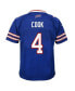 Big Boys James Cook Royal Buffalo Bills Game Jersey