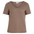 ფოტო #3 პროდუქტის VILA Sina short sleeve v neck T-shirt