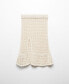 Фото #4 товара Women's Opening Detail Crochet Skirt