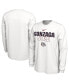 Фото #2 товара Men's White Gonzaga Bulldogs On Court Long Sleeve T-shirt