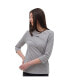 ფოტო #1 პროდუქტის Women's Savita 3/4 Stripe Tee