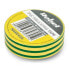 Фото #3 товара Insulating tape Rebel 0,13x19mm x 18,2m yellow-green