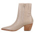 Фото #3 товара Matisse Caty Snake Pointed Toe Western Booties Womens Beige Casual Boots CATY-IV