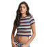 SUPERDRY Vintage Stripe Crop short sleeve T-shirt