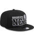 ფოტო #3 პროდუქტის Men's Black Brooklyn Nets Gameday 59FIFTY Snapback Hat