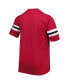 Men's Cardinal Arizona Cardinals Big and Tall Arm Stripe T-shirt