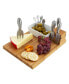 Фото #1 товара Buxton Bamboo Cheese Board Set with 4 Tools