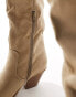 Фото #2 товара Truffle Collection heeled western boots in stone