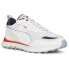 Фото #2 товара Puma Rider Fv Re:Collection Lace Up Mens White Sneakers Casual Shoes 38717801