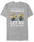 Фото #1 товара Minions Men's Laugh At Yourself Short Sleeve T-Shirt