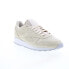 Reebok Eames Classic Leather Mens Beige Leather Lifestyle Sneakers Shoes