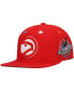 ფოტო #3 პროდუქტის Men's Red Atlanta Hawks Hardwood Classics 1997 Nba All-Star Weekend Top Star Snapback Hat