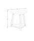 Фото #8 товара Lena Marble Top End Table