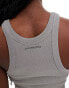 G-Star italian slim tank top in grey grau, L - фото #3