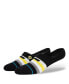 Men's and Women's Utah Jazz Stripe No Show Socks