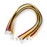 Фото #2 товара Grove - a set of 5 female-female 4-pin - 2mm/20cm cables without latch