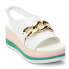 Фото #2 товара Matisse Natalia Platform Womens White Casual Sandals NATALIA-100